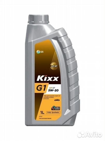 Синтетическое Масло Kixx G1 SP 5W-50, 1л