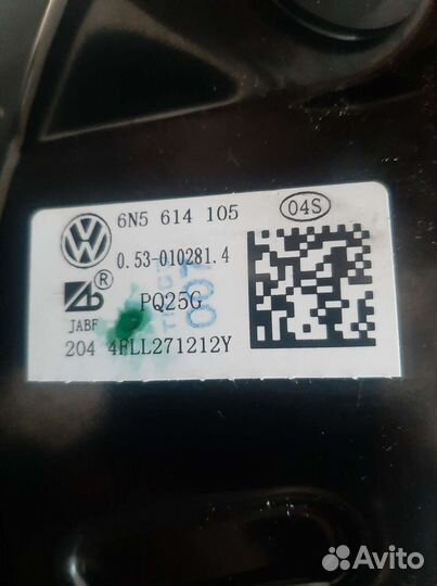 Вакуумник volkswagen polo