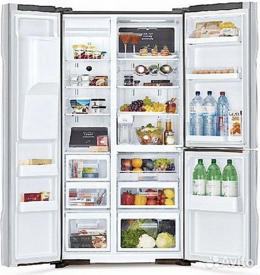 Холодильник side-by-side hitachi r-m702 gpu2x mir