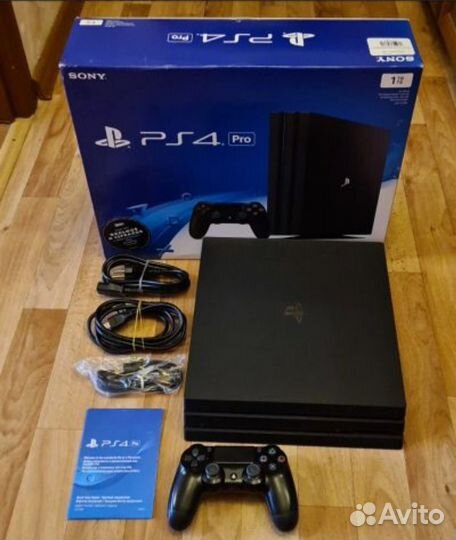 Sony playstation 4 PS4 pro 1tb с играми