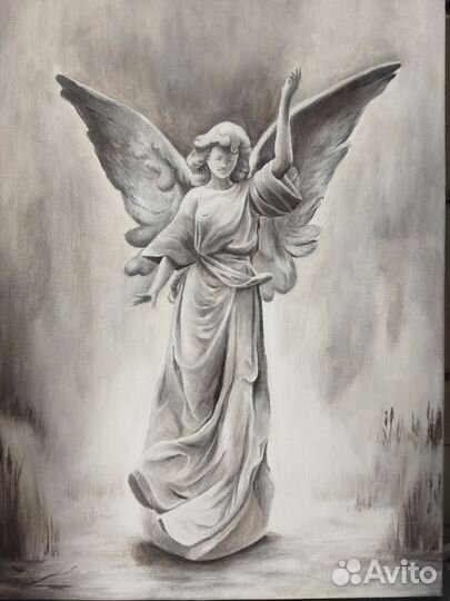 Картина акрилом на холсте