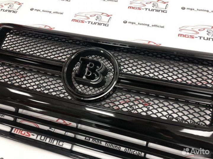 Решетка Mercedes G-class w463 (B) all black