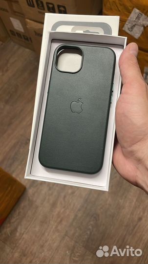 Кожаный чехол с Magsafe iPhone оптом