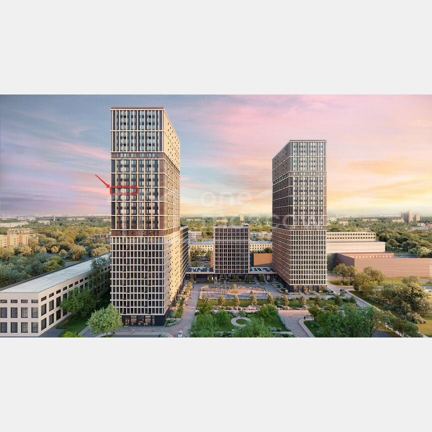 1-к. квартира, 36,8 м², 19/30 эт.