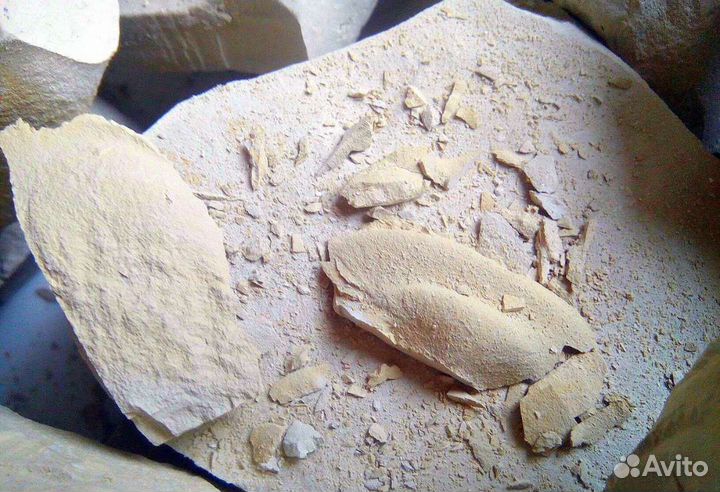 Глина Уральская жёлтая