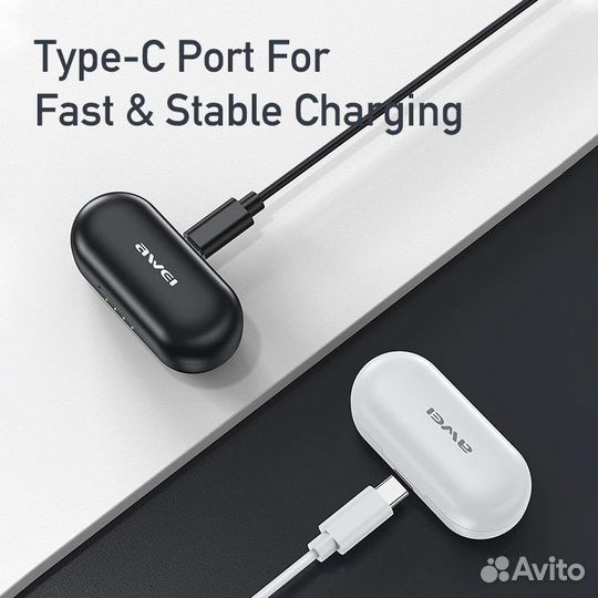 Bluetooth наушники awei T13 Pro TWS HiFi