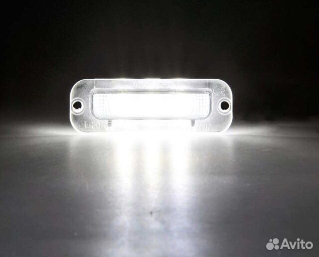 Подсветка LED гос номера Mercedes G-class
