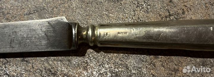 Антикварные ножи серебро металл