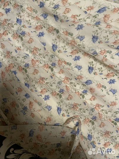 Платье с цветочным принтом