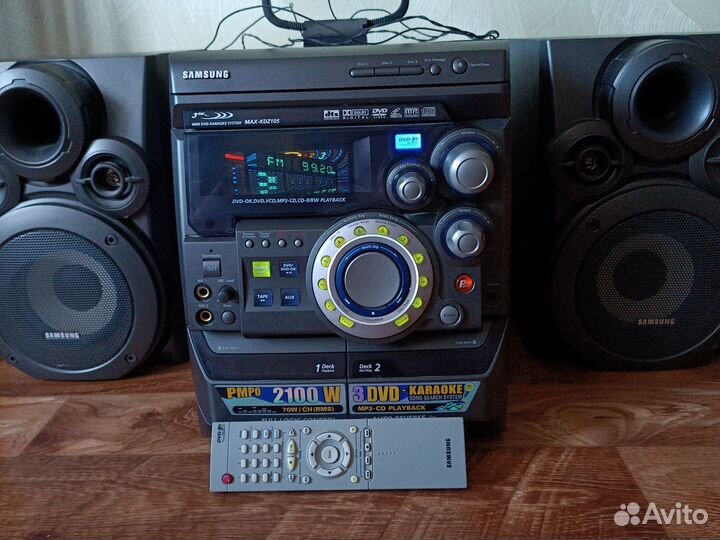 Музыкальный центр samsung с караоке
