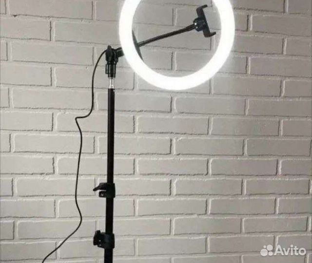 Кольцевая лампа + штатив + доставка