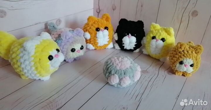 Вязаные игрушки ручной работы