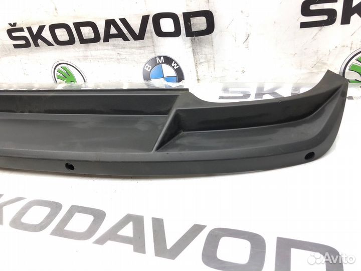 Накладка бампера задняя Skoda Octavia A7 (5E) 1.6