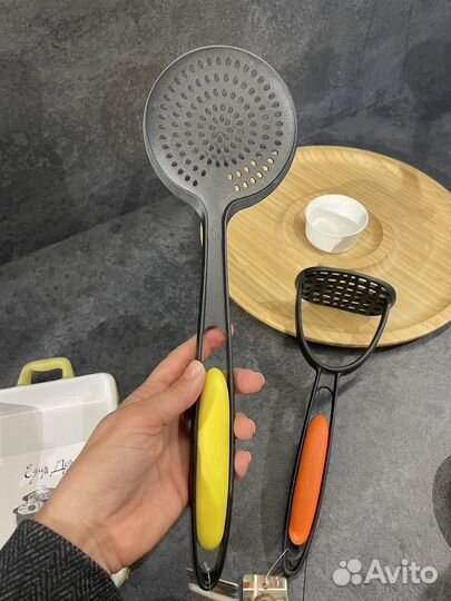 Шумовка, толкушка для пюре 
