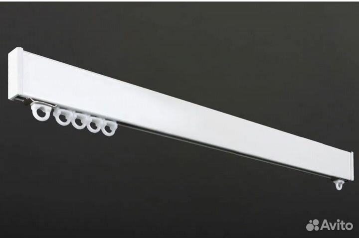 Алюминиевый профильный карниз Симпл