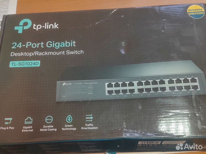Сетевой коммутатор 24 порта
