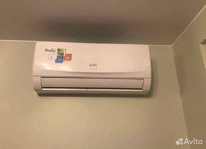 Сплит система с установкой