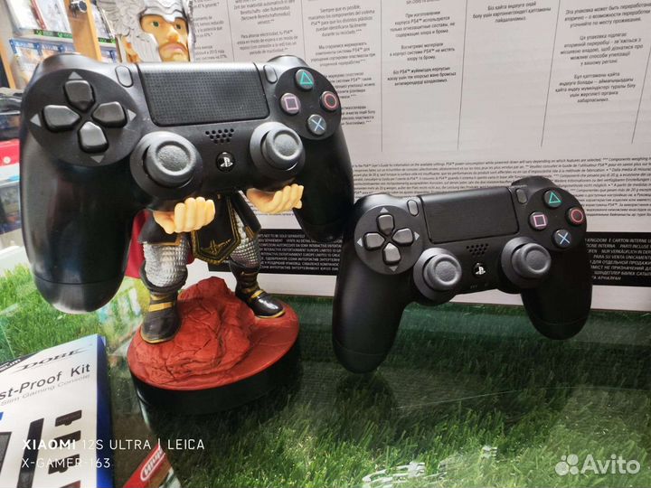 PS4 Slim 1TB(2208-2021) 2 Геймпада/3 Диска Хит,Доп