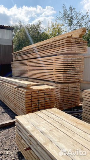 Брус обрезной 150х150х6000мм с доставкой