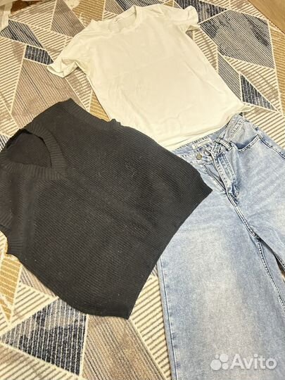 Супер брендовые вещи 44 р на осень )