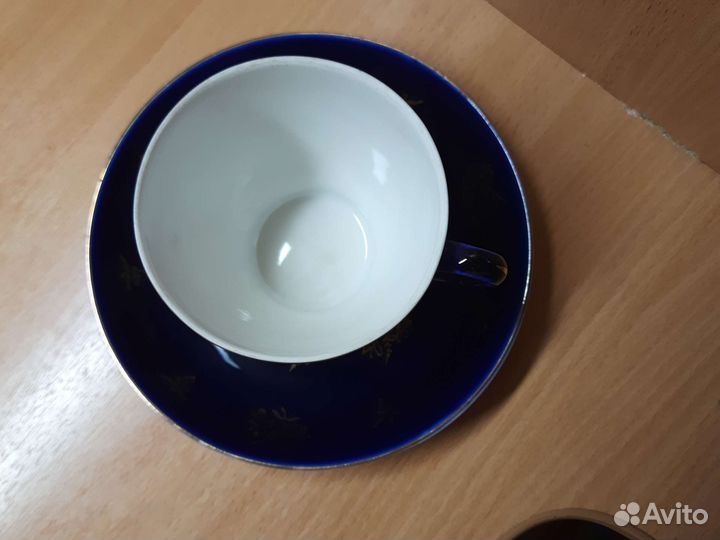 Бокал с блюдцем лфз бронь