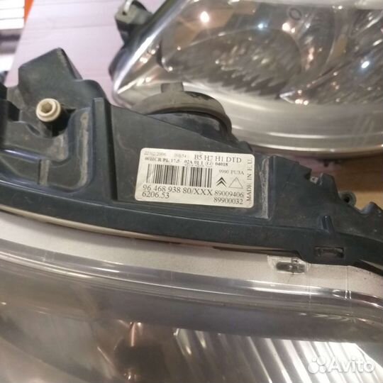 Фара citroen c4