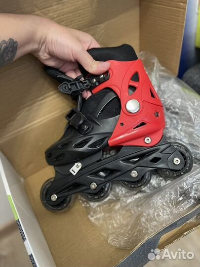 Роликовые коньки детские раздвижные
