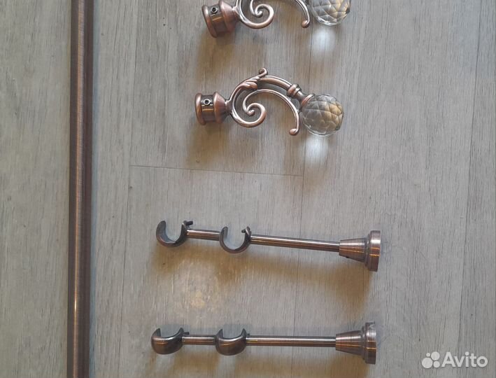 Продам гардину с наконечниками