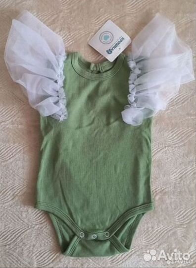 Костюм для девочки hm 80 и боди 74