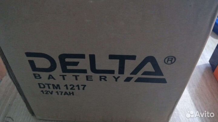 Аккумуляторная батарея delta DTM 1217