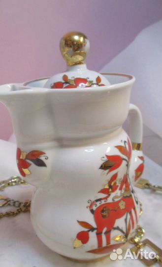 Молочник с крышкой Воробьевский лфз