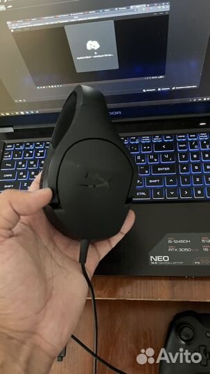 Игровые наушники hyperx stinger