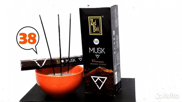 Благовония Мускус палочки в наличии