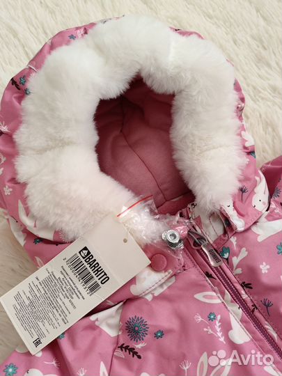 Комплект зимний для девочки, новый. 92