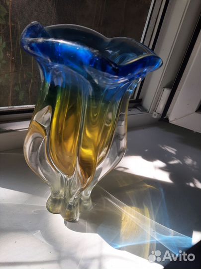 Декоративная ваза Чехия