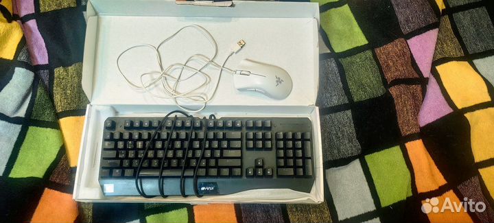 Мышь и клавиатура игровые
