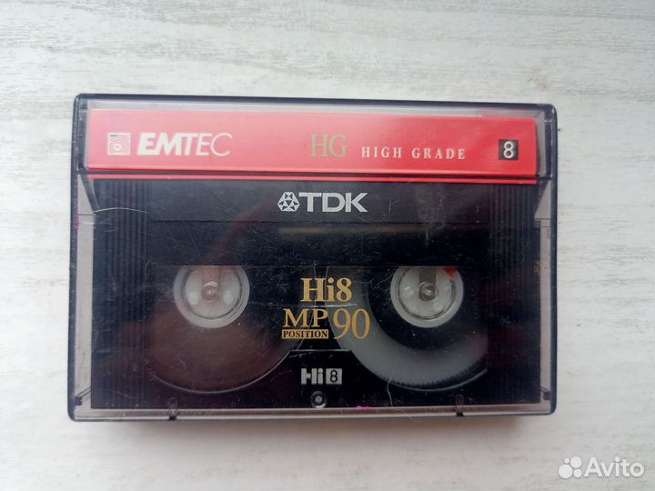 Кассета Hi8 для видеокамеры