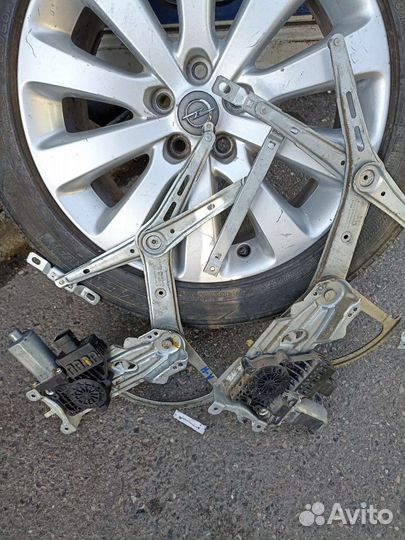 Opel astra h стекло подъемники