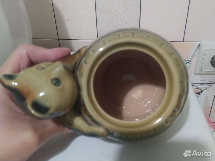 Керамический бочонок для меда СССР