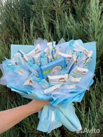 Букеты из конфет