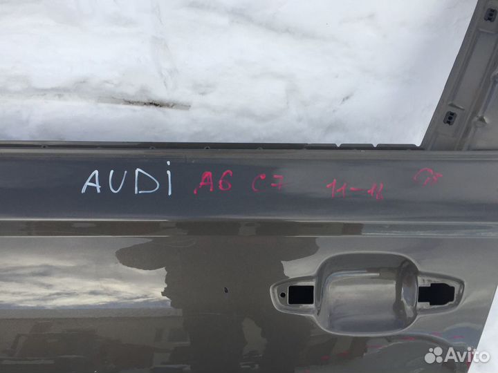 Audi A6 C7 4G 11-18г Дверь передняя левая