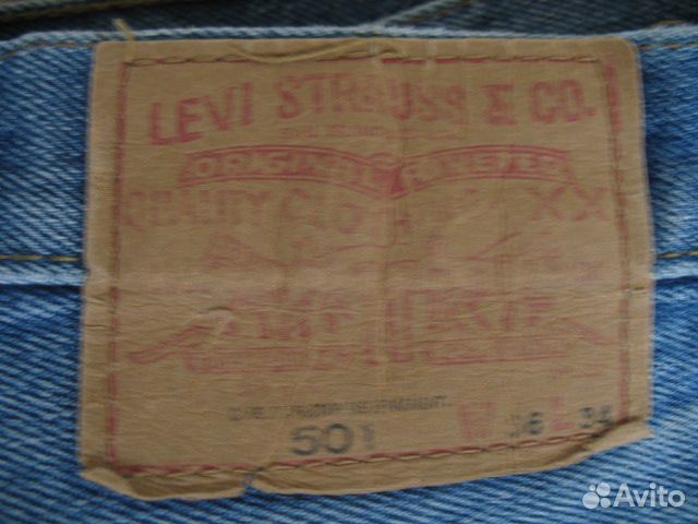Джинсы Levis 501