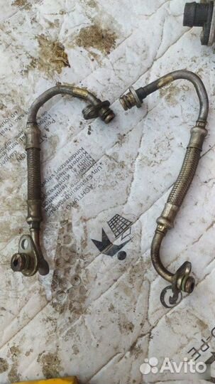 Трубка турбины правая Mercedes Ml W166