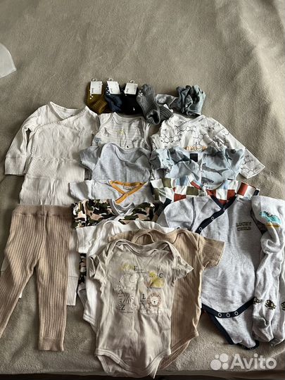 Детские вещи пакетом на мальчика 74 80