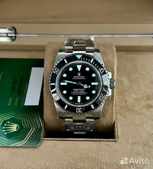 New Rolex Submariner 3230 41мм No Date