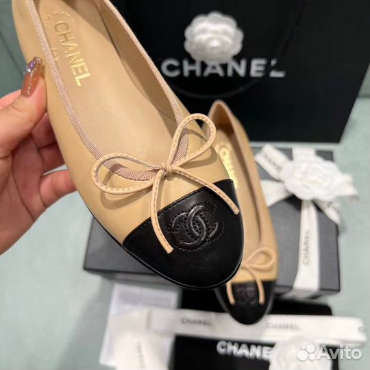 Балетки женские chanel