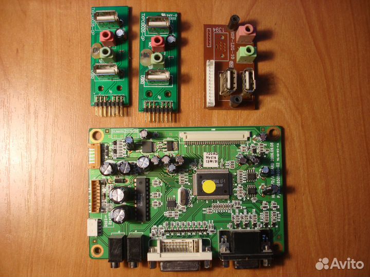 Платы и запчасти от моноблоков и мониторов