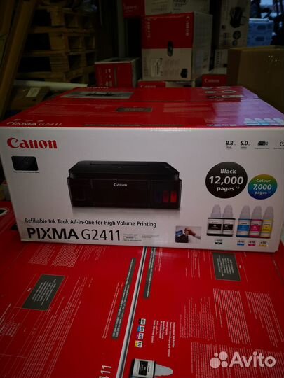 Струйные мфу canon с снпч G2411 / G2420