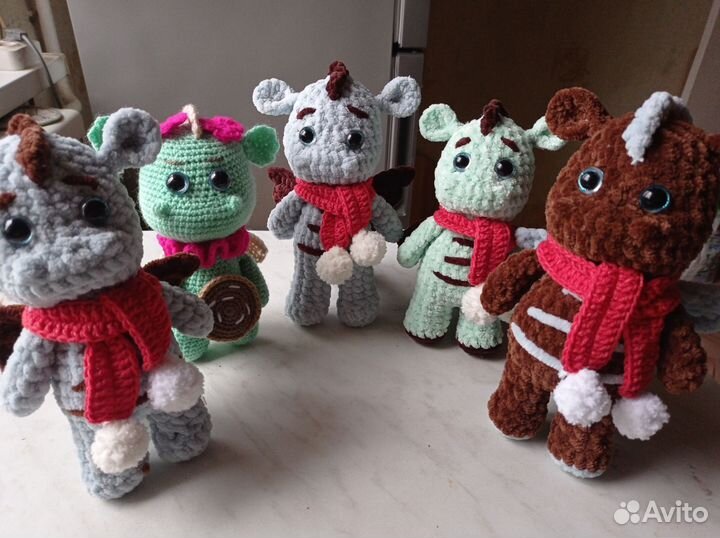 Дракончики ручная работа