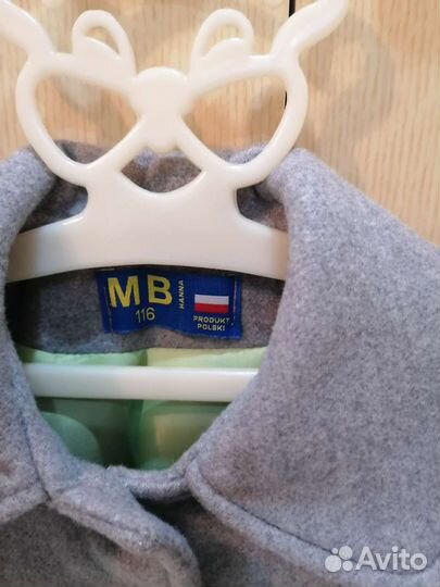 Пальто для девочки 116